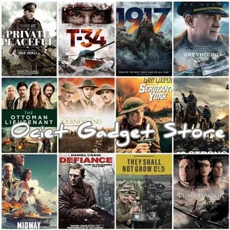 Flashdisk 64GB Film Perang Dunia Bonus 2 Otg