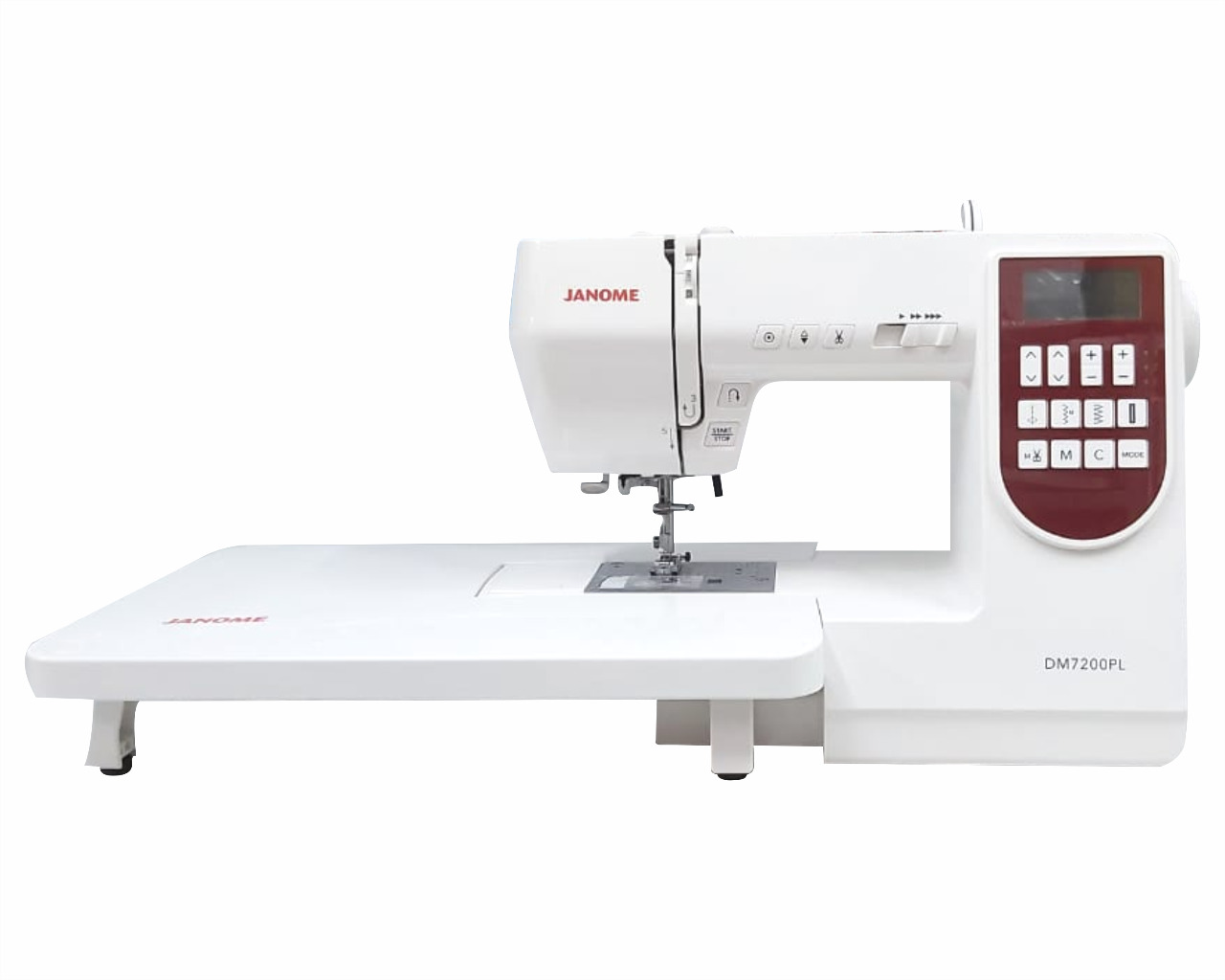 mesin jahit portable merk Janome type DM7200PL - custom cover warna