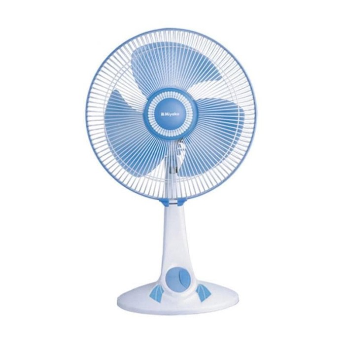 Miyako Desk Fan KAD 1227 B GB / Kipas Angin Meja - 12 Inch