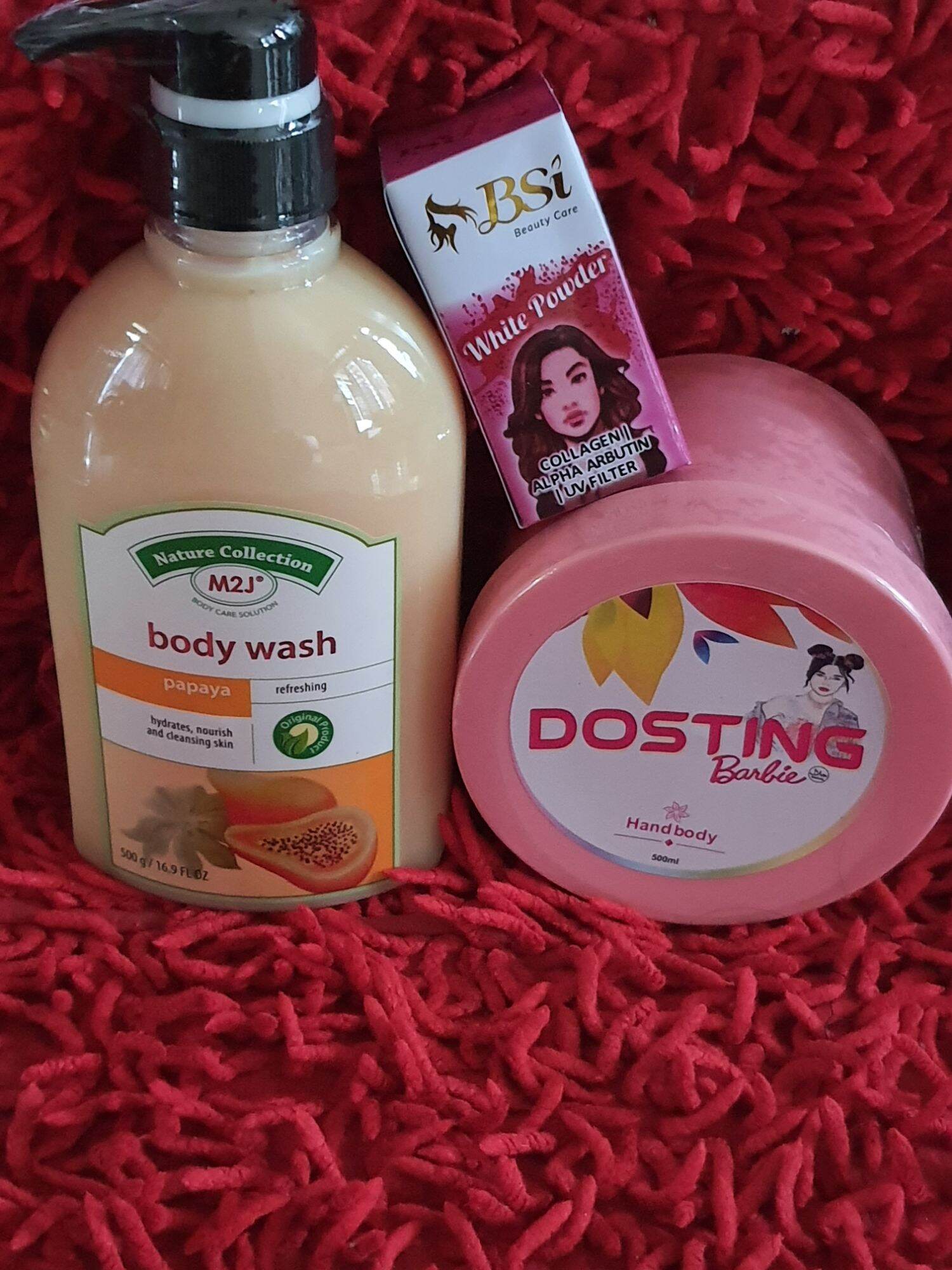 3IN1 Paket M2J Papaya + HB Dosting Barbie + BSI Bibit Pemutih Badan | Ampuh Memutihkan