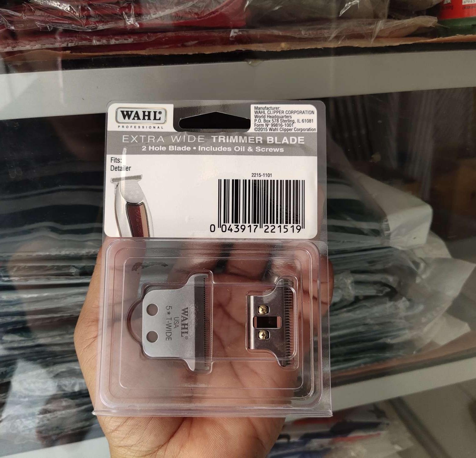 REFIL mata pisau WAHL Cadangan wahl detailer T WIDE BLADE HER0 gigi tapak mesin WAHL BLADE DETAILER ORIGINAL ORI ASLI