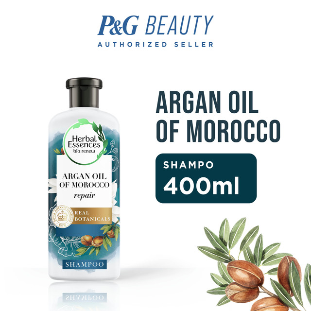 Herbal Essences Bio: Renew Repair Argan Oil of Morocco 90% Natural Origin Shampoo 400ml