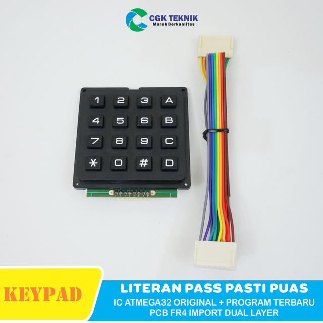 CGK TEKNIK - KEYPAD PERTAMINI POM MINI TIMBUL 4X4 + SOKET + KABEL