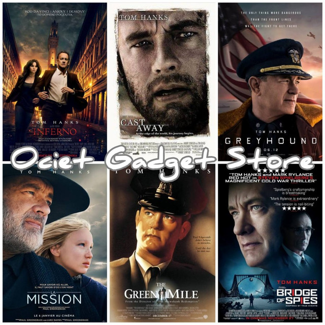 Film Aktor Box Office Terbaik Tom Hanks DiFlashdisk 32gb plus 2 otg