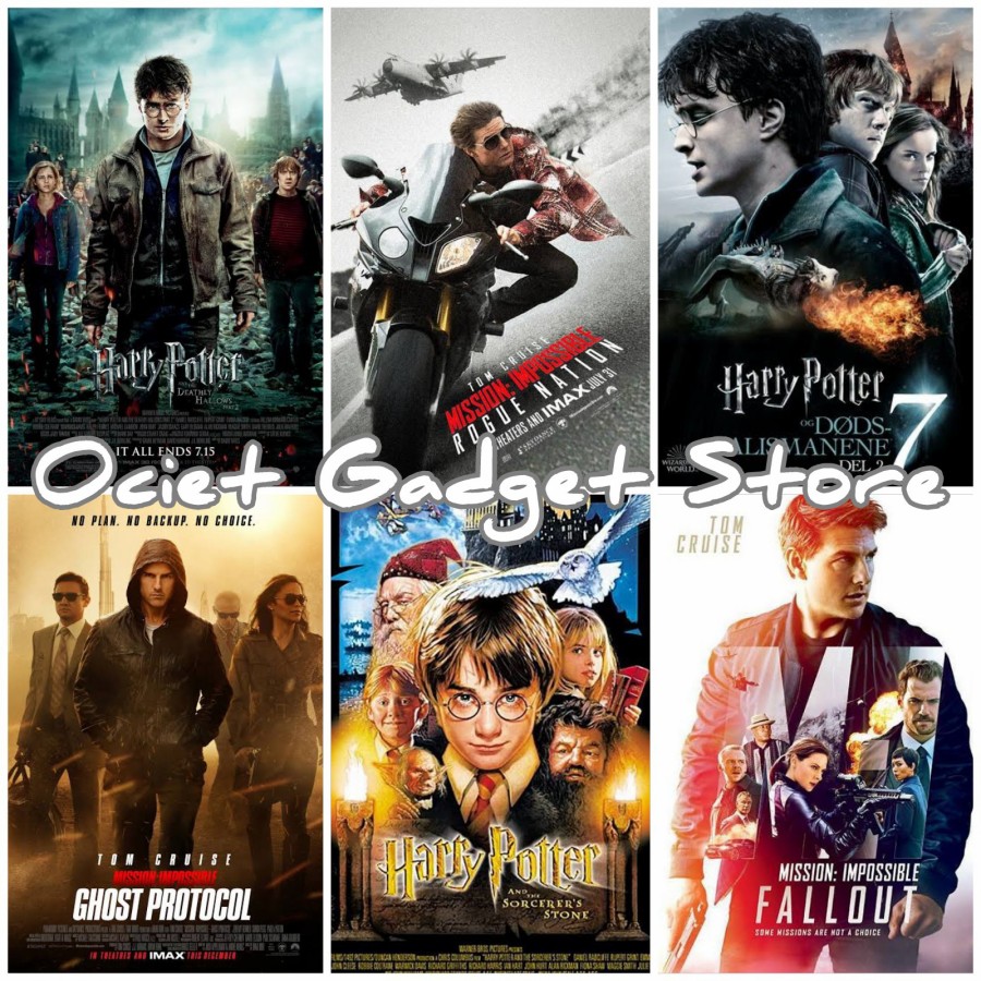 Usb Sandisk 32gb Film Mission Impossible & Harry Potter Bonus 2 Otg