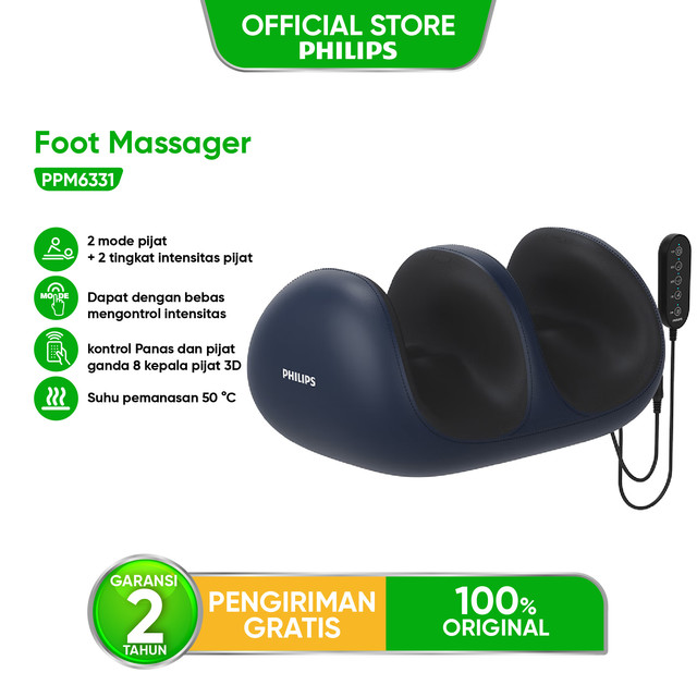 Philips massage PPM6331 Mesin pemijat kaki Pijat kaki