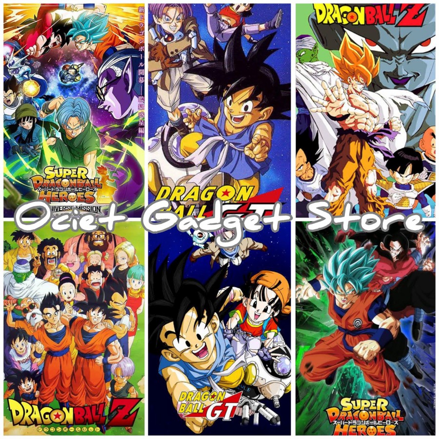 Film Dragon Ball Z & GT & Dragon Ball Heroes Flashdisk 32gb + 2 otg