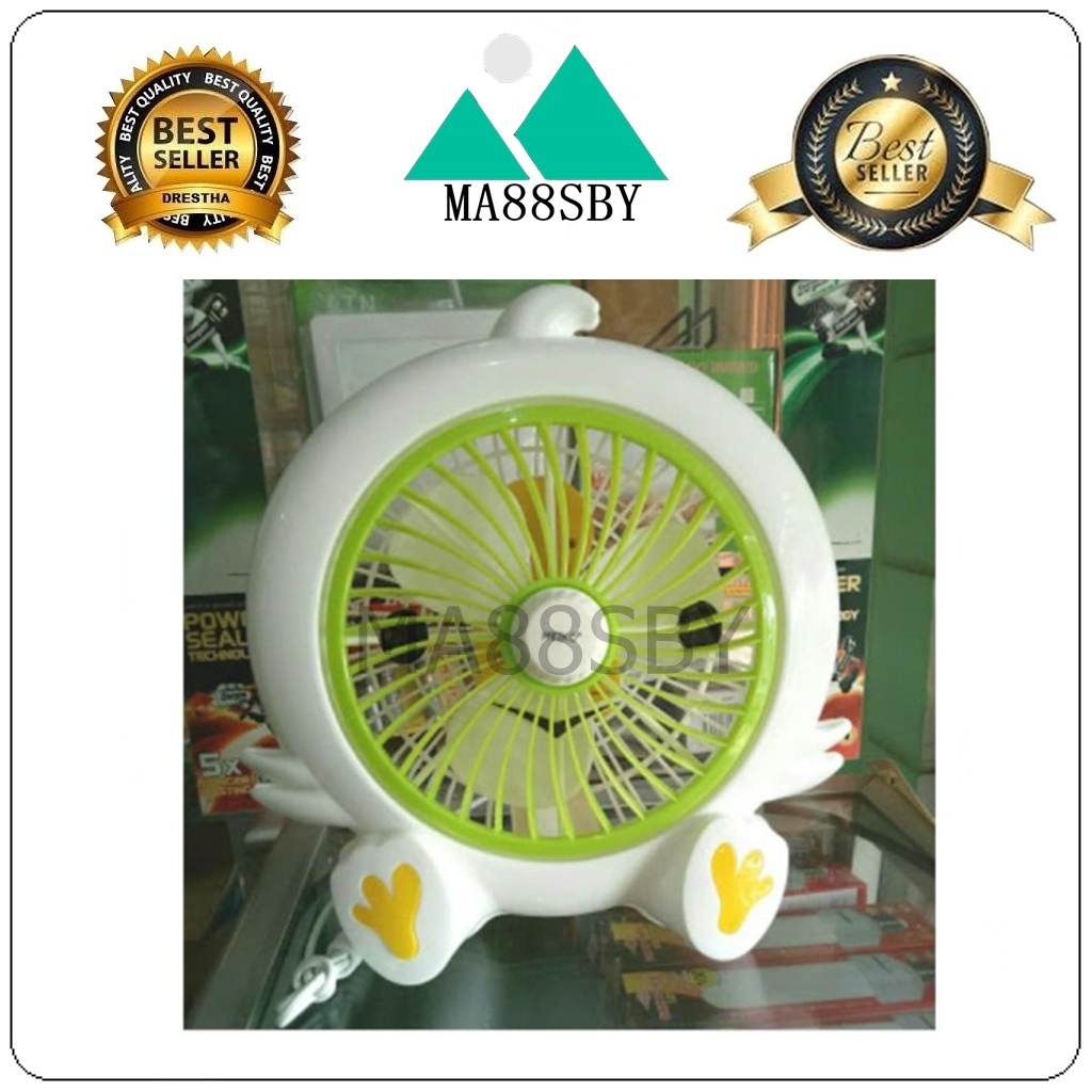MAMAKU Kipas Angin Listrik Karakter Kipas karakter Jumbo  Profan 8inch
