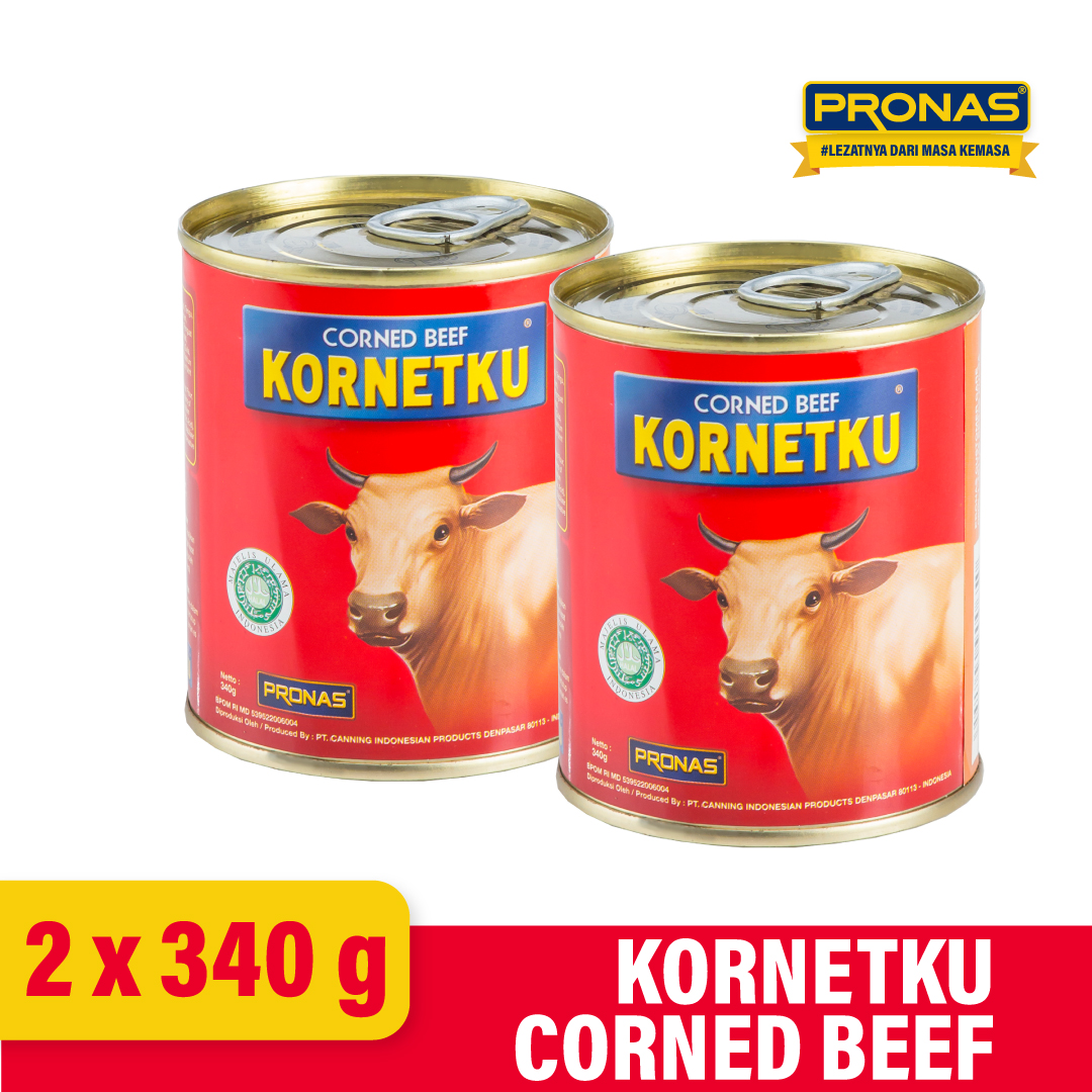 KORNETKU Kornet Sapi 340 gr Bundling 2pcs