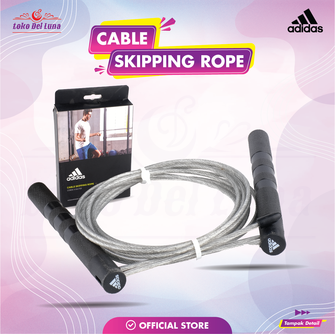 Tali Skipping ADIDAS CABLE SKIPPING ROPE