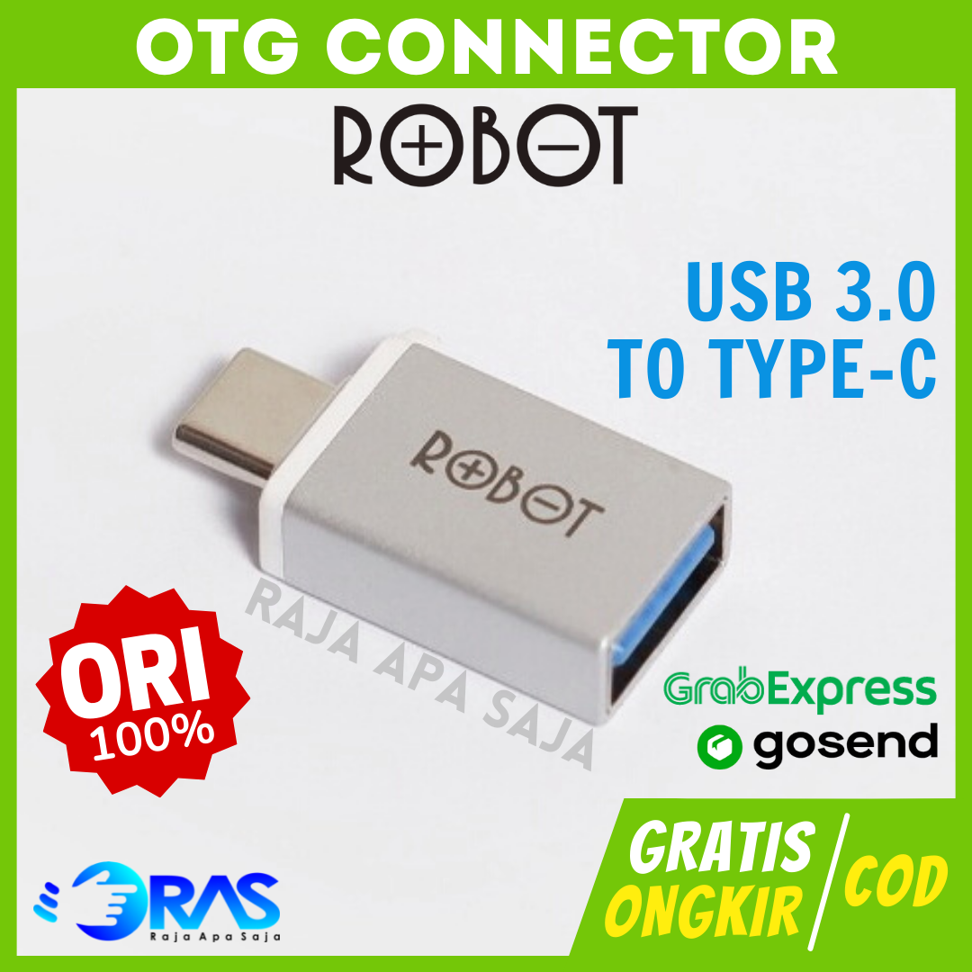 Konektor OTG USB 3.0 To Type C - Adaptor OTG Tipe C USB To C | Sambungan OTG | OTG HP ke USB | Sambungan Type C | OTG Tipe C to USB | Adaptor Flashdisk OTG HP | OTG C | USB To Type C | USB HP | USB OT