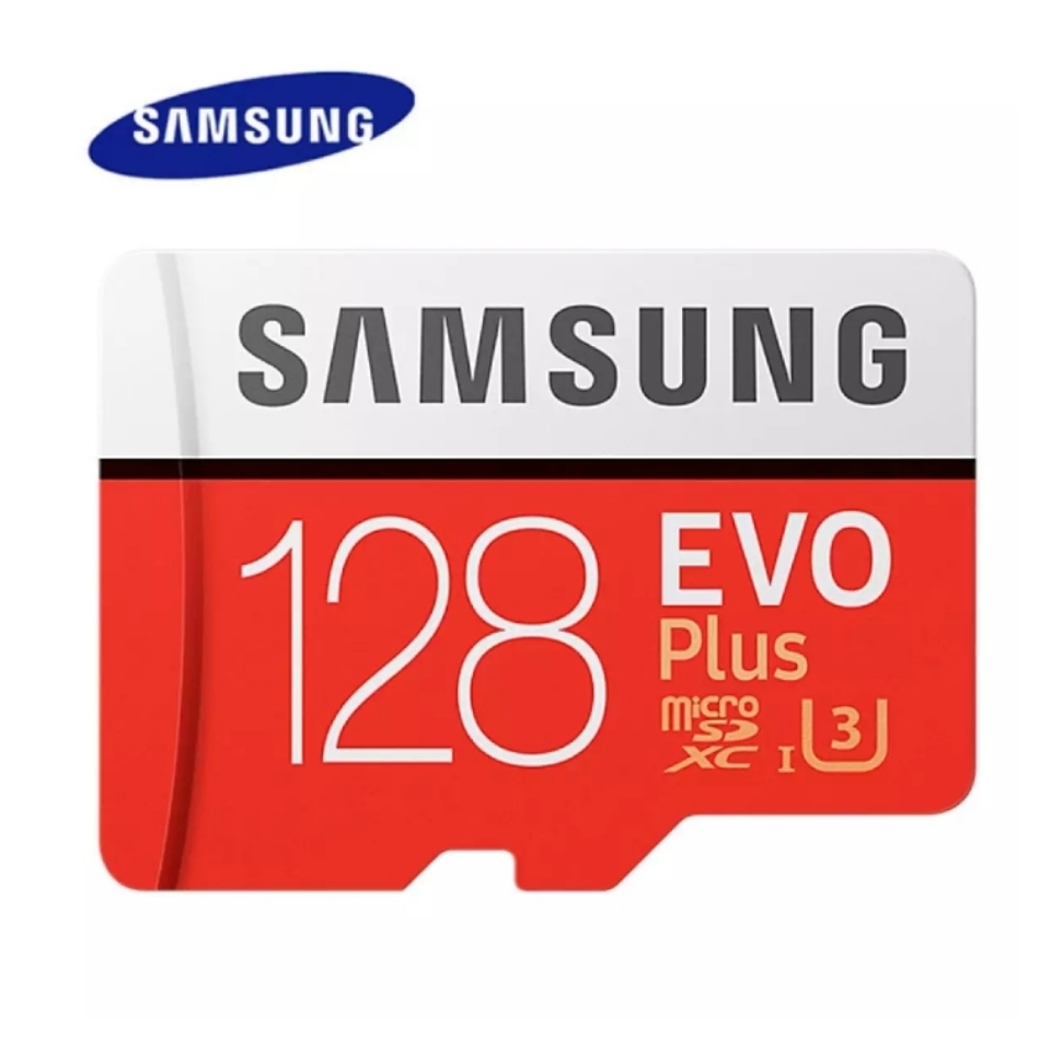 Memory Card SAMSUNG EVO Plus 128GB 64GB 32GB 16GB 8GB 4GB With Adapter Kartu Memory Hp Samsung Micro SD Hp Memori Hp External Samsung Evo Plus