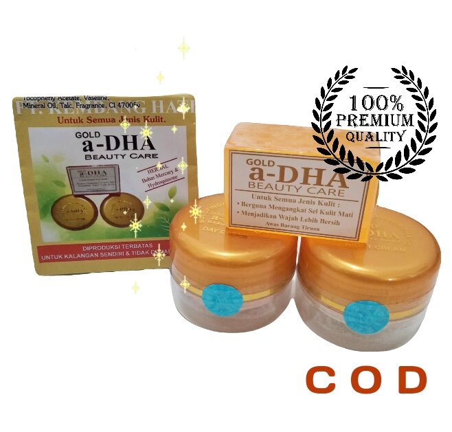 ADHA GOLD ASLI  .. PAKET 3in1 Termurah