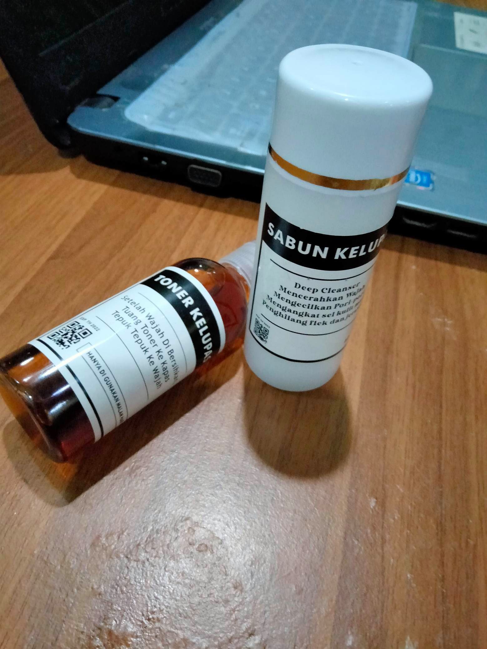PAKET KELUPAS 2IN1 - PAKET TONER PLUS SABUN KELUPAS - PAKET KINCLONG - PAKET GLOWING