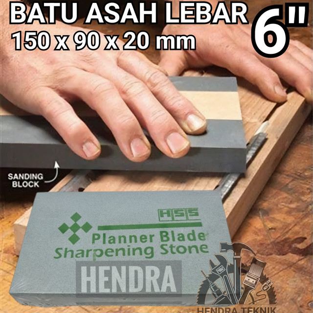 BATU GOSOK PISAU 6" / 8" LEBAR HSS BATU ASAH TCT 150mm 200mm UNGKAL PASAH ASAHAN PISAU RAJANG TEMBAKAU 15cm 20cm PENGASAH PISAU SUGU + BUBBLE WRAP