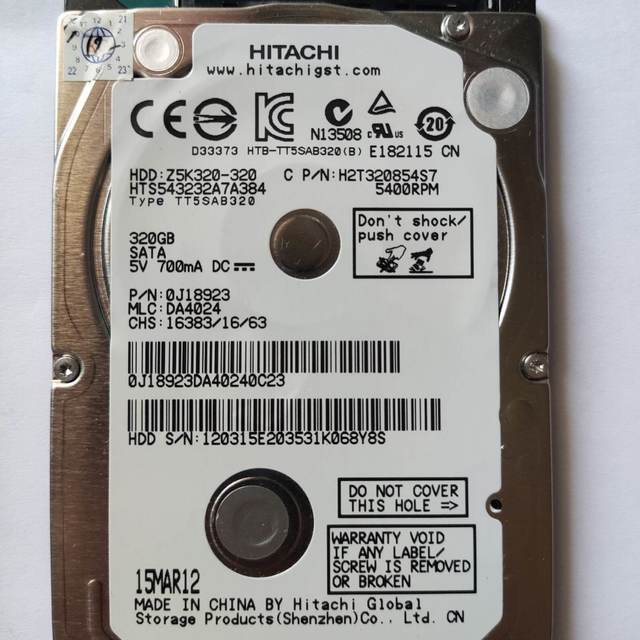 Hardisk Internal Laptop / Hardisk PS3 SATA 2.5 160GB -- 500GB
