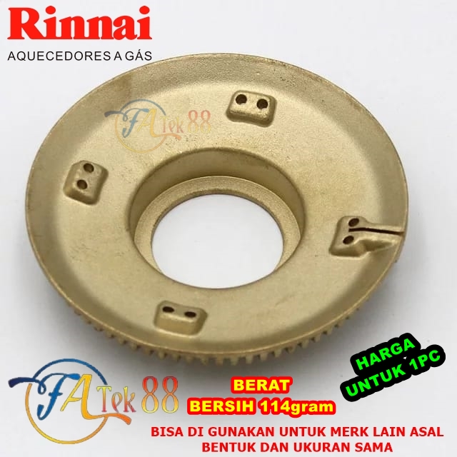 BURNER RINNAI BELAH RB KANAN | BURNER RINNAI BESAR BELAH KANAN RB | BURNER RINNAI BELAH RB KANAN BARNER RINNAI BESAR