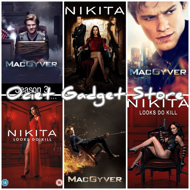 Flashdisk 64GB Isi Tv Series MacGyver 2 & Nikita Full Season +OTG 2 !!!
