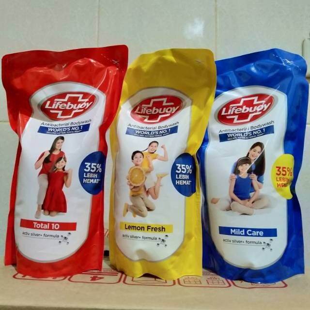 Lifebuoy Jumbo Promo Hemat Kemasan Baru 825 ml