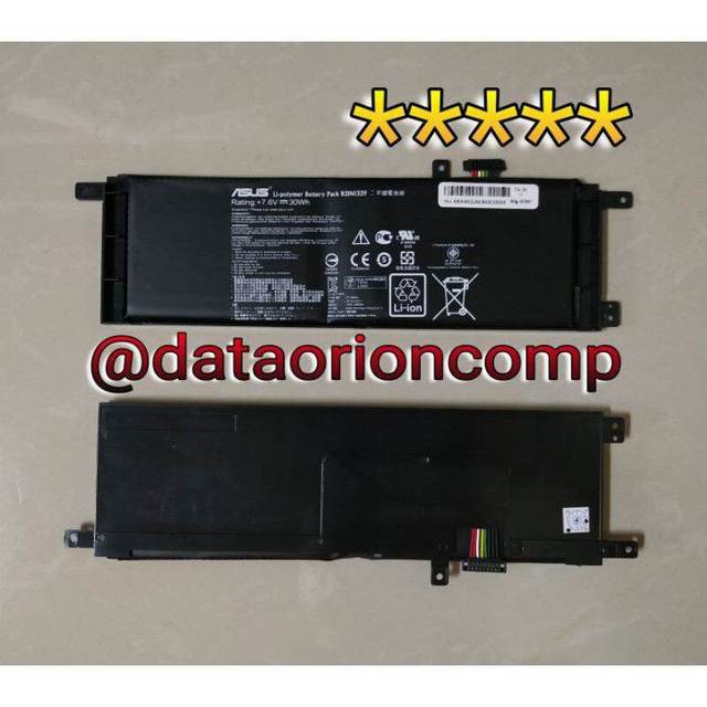 Baterai Battery  ASUS X453 X453M X453MA X453S X453SA X453DC X553 X553S X553SA X553A B21N1329