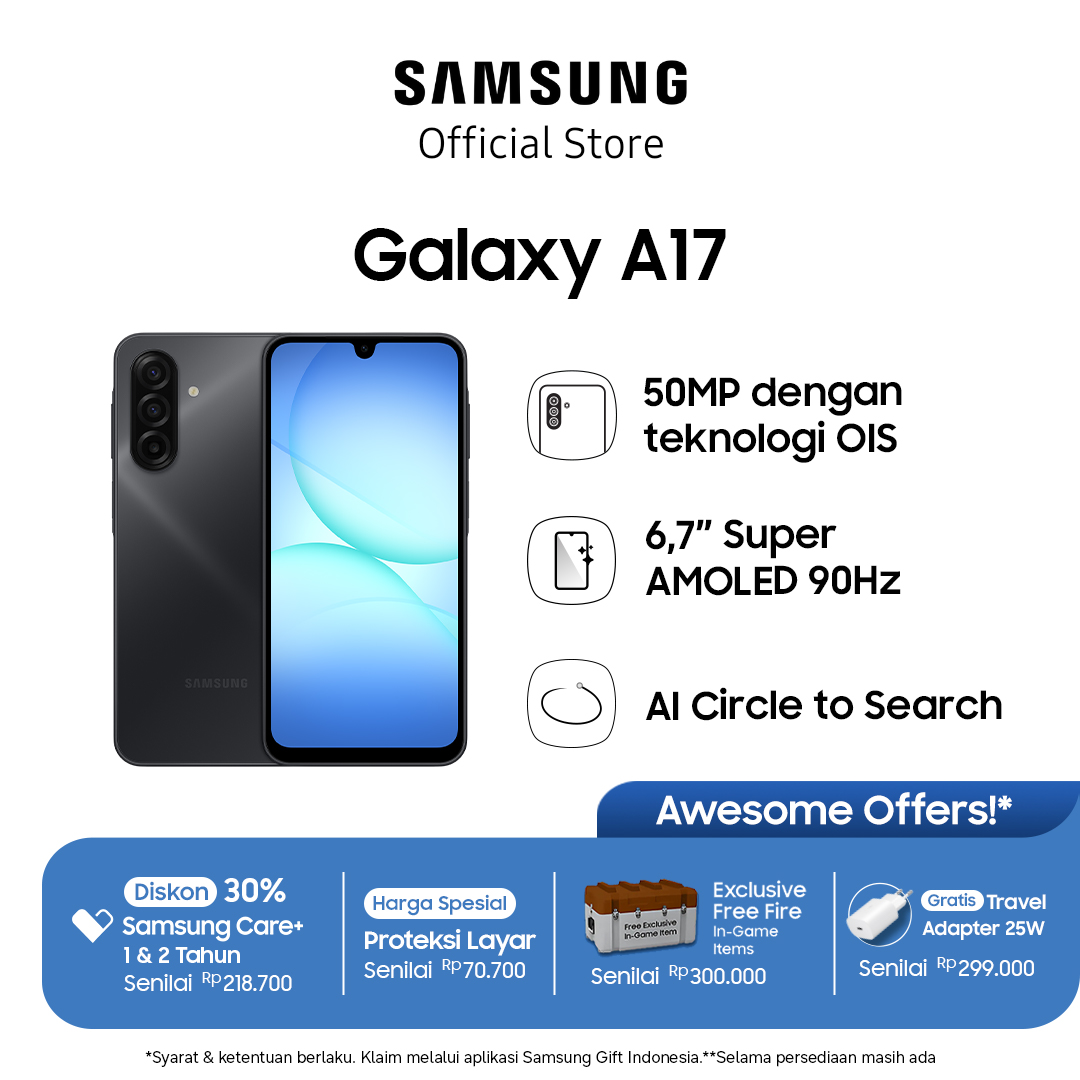 Samsung Galaxy A17 8/128GB - Smartphone AI | Android | 5000 mAh