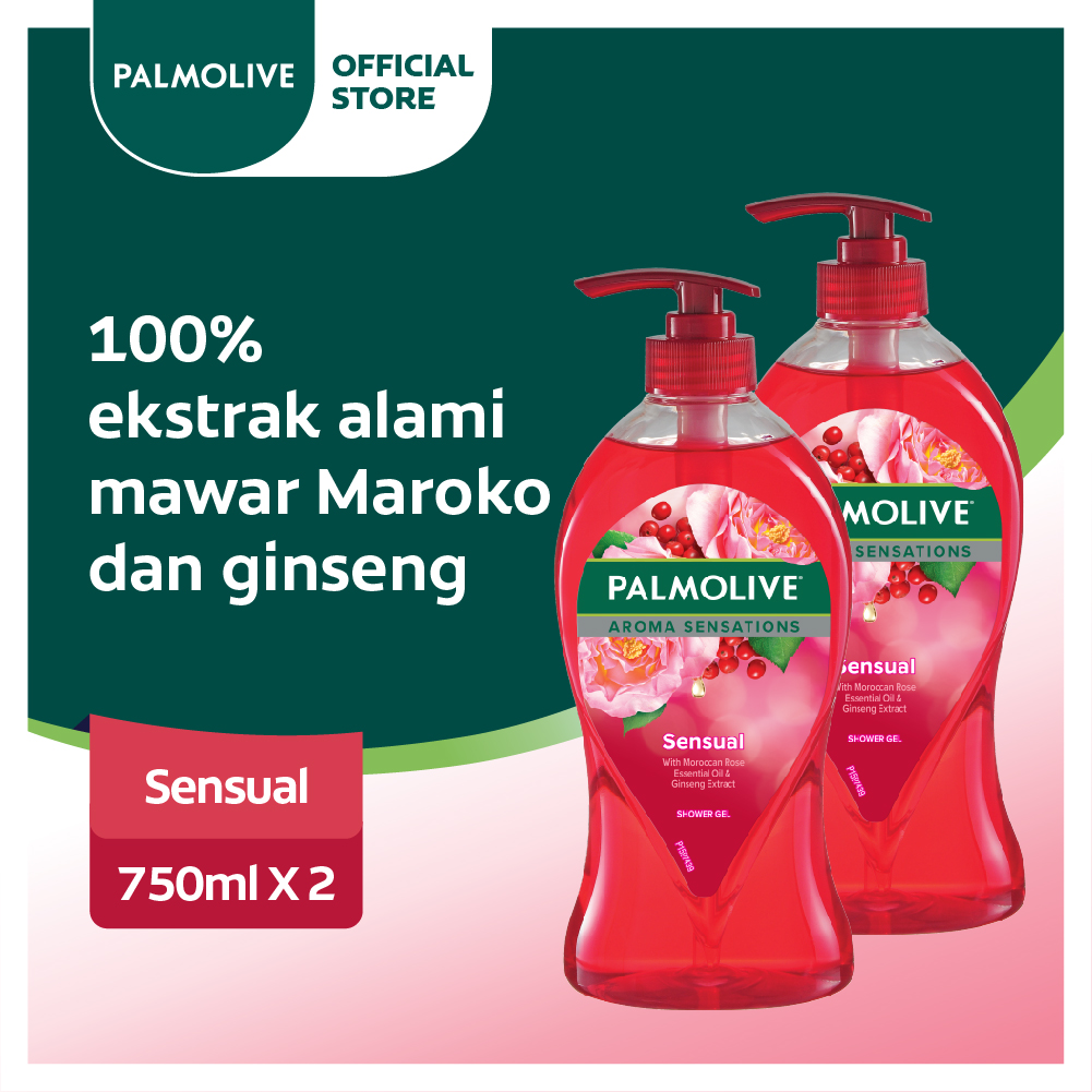 Palmolive Aroma Theraphy Sensual Shower Gel 750 ml x 2