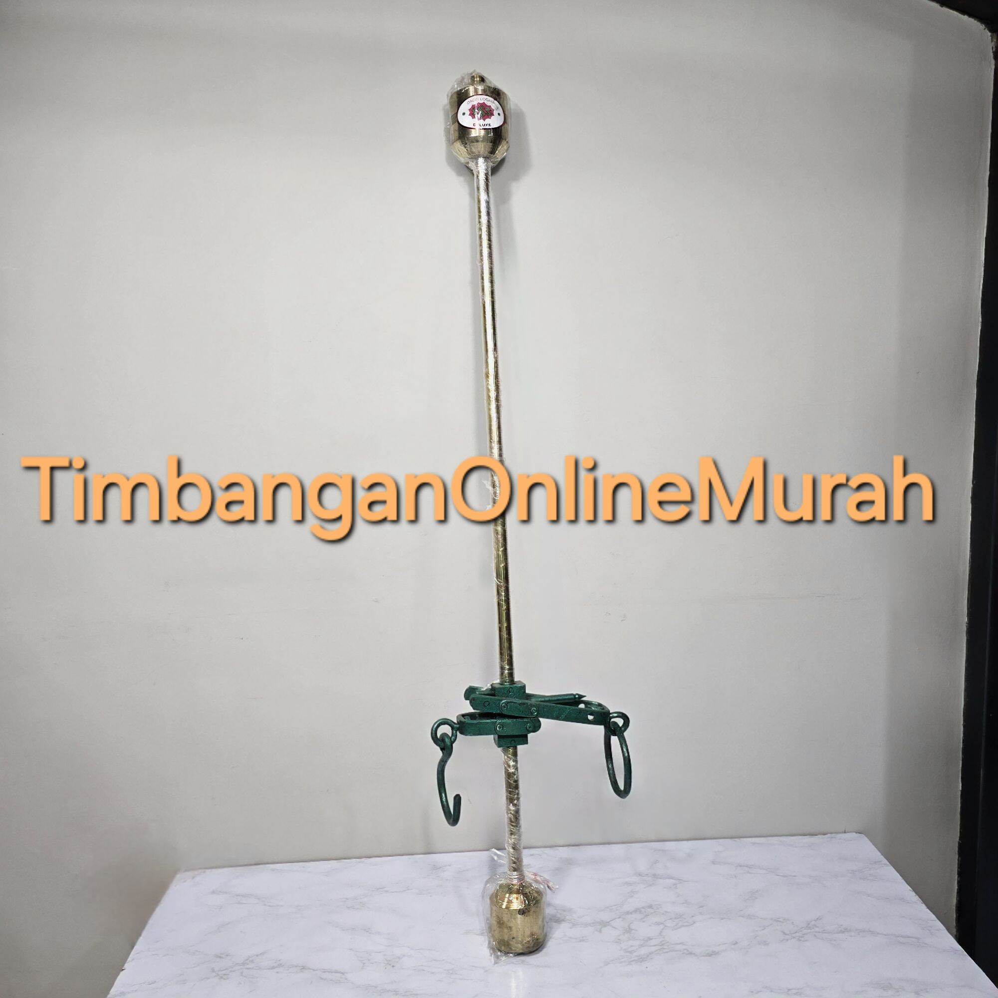 Dacin Logam 110 Kg Bandul Kuningan Timbangan Gantung Manual 110 kg Bandul Kuningan