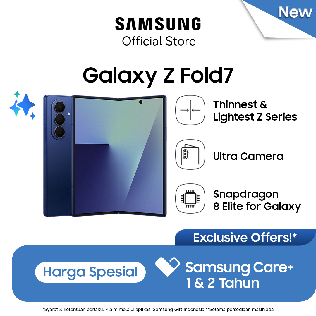 Samsung Galaxy Z Fold7 12/512GB - Smartphone AI | Hp Lipat Tipis  | Kamera 200MP | 4400 mAh