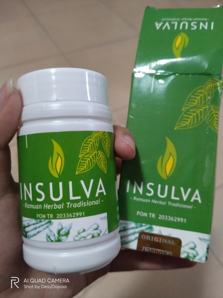 INSULVA obar diabetes asli original ampuh pasti sembuh BPOM