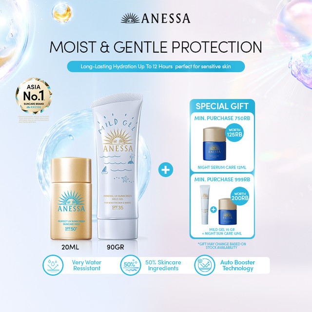 Anessa - Moist & Gentle Protection Bundle