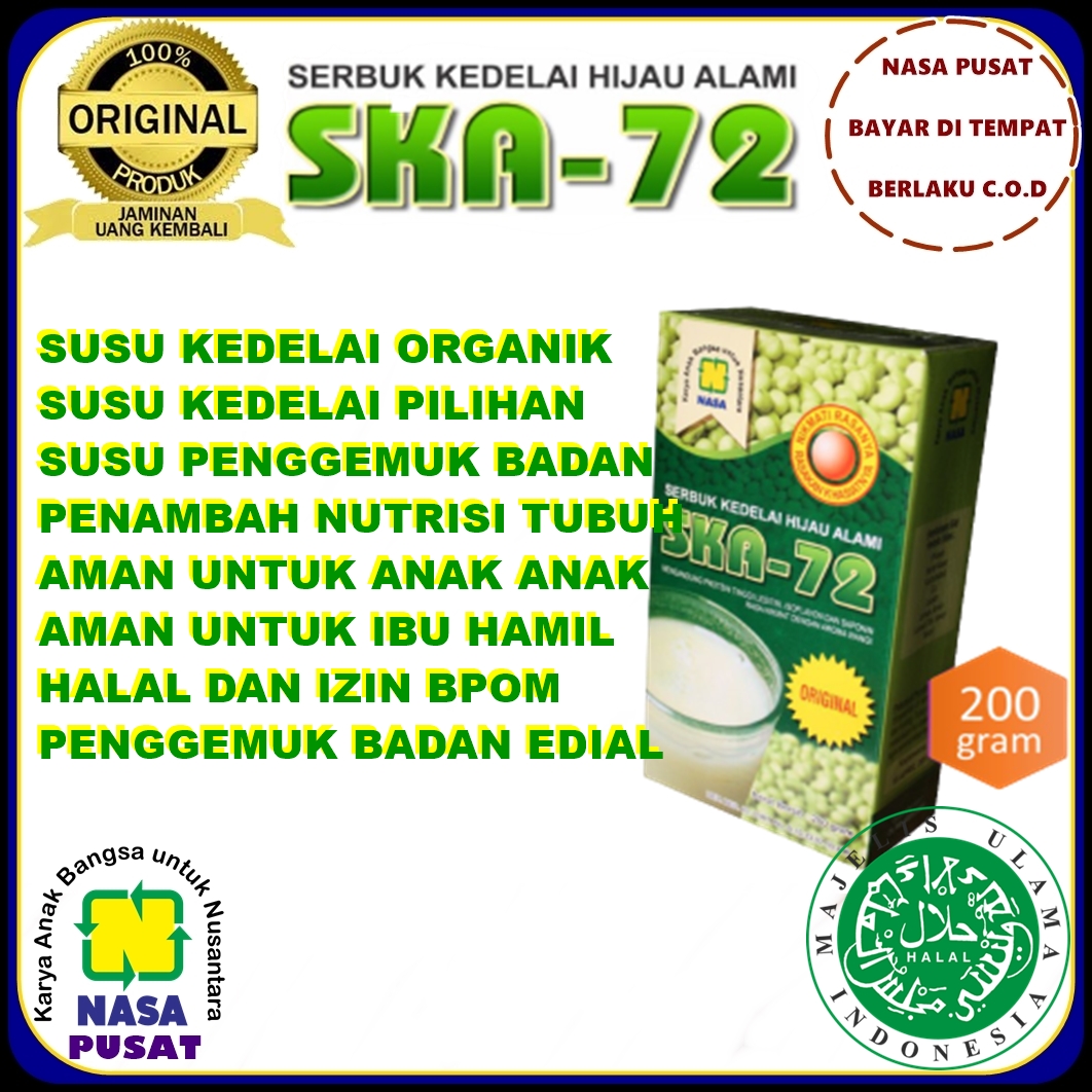 SKAO NASA SUSU PENGGEMUK BADAN IDEAL / PENGGEMUK BADAN CEPAT / PENGGEMUK BADAN AMAN / SUSU PENGGEMUK BADAN
