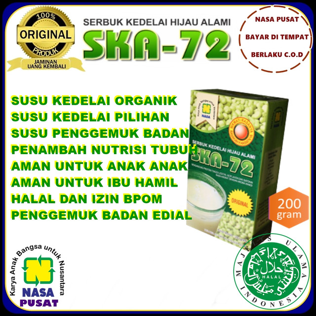 SKAO NASA SUSU PENGGEMUK BADAN IDEAL / PENGGEMUK BADAN CEPAT / PENGGEMUK BADAN AMAN / SUSU PENGGEMUK BADAN