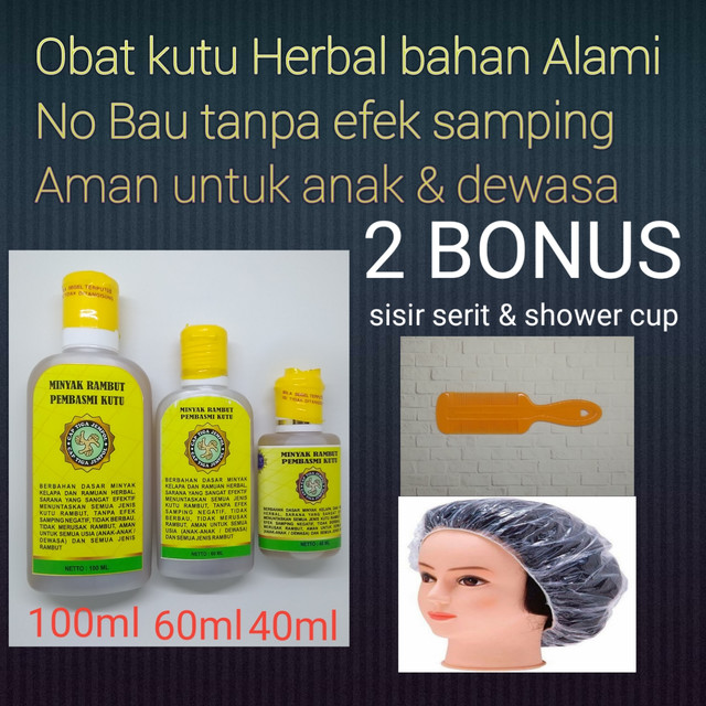 OBAT KUTU RAMBUT PALING AMPUH DIJAMIN KUTU RONTOK SEMUA HERBAL TANPA EFEK SAMPING