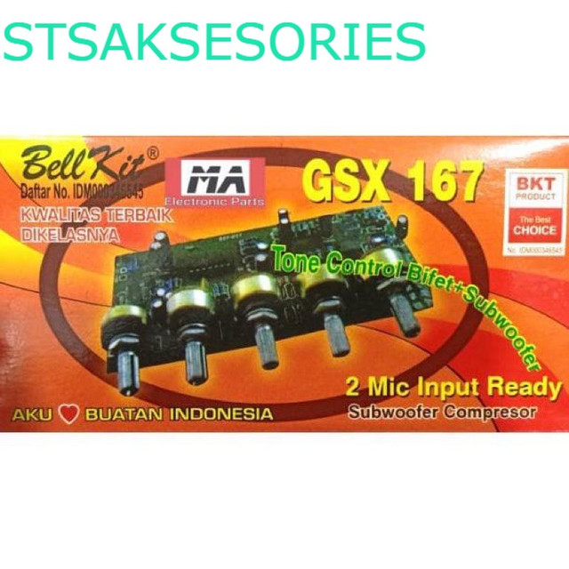 Kit Tone Control Bifet + Subwoofer GSx-167