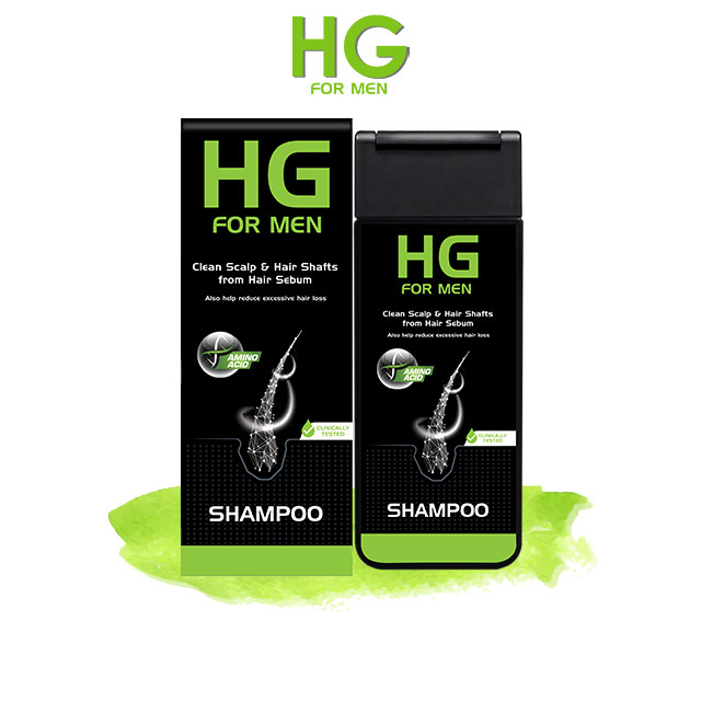 HG Shampoo For Men 180 ml - Sampo Ketombe dan Rambut Rontok Pria