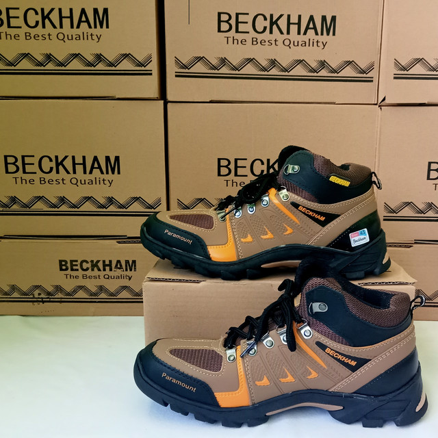 SEPATU PARAMOUNT BECKHAM BOOTS BROWN SIZE 39-43/SEPATU GUNUNG/SEPATU MENDAKI/SEPATU OUTDOOR/SEPATU TRIIKING/SEPATU HIIKING/SEPATU KERJA/SEPATU PRIA PARAMOUNT BECKHAM BOOTS KHAZELSHOES