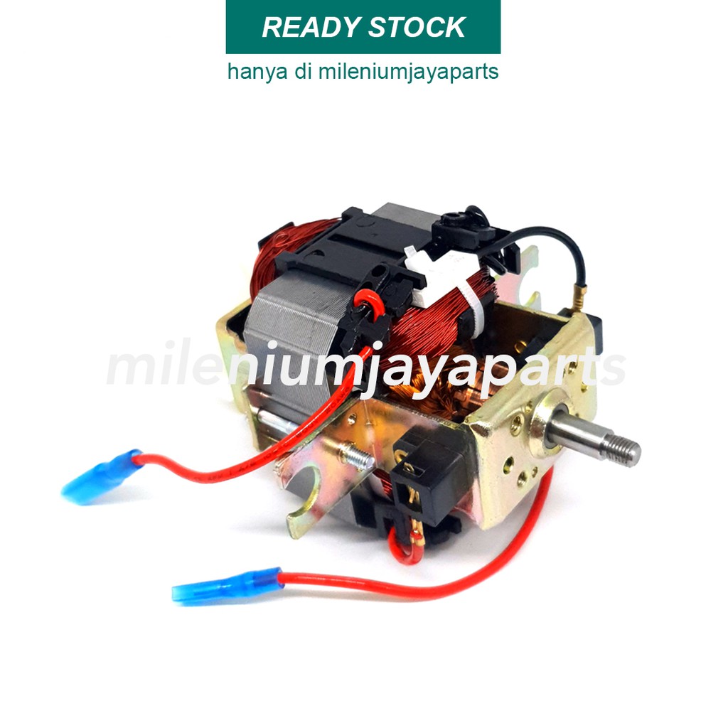 Dinamo Blender Miyako Model Lama / Motor Blender Miyako drat as Besar / Konektor Hitam / Spul Gulungan Belender Miyako / Sparepart Onderdil Alat Blender