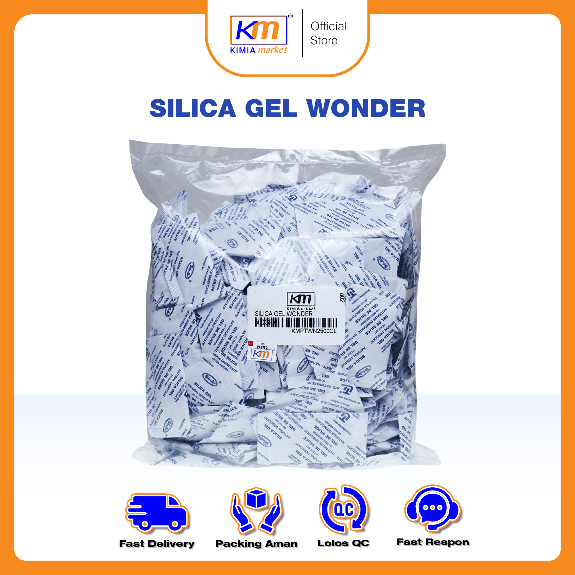 Silica Gel Wonder Anti Lembab 2gr/pcs