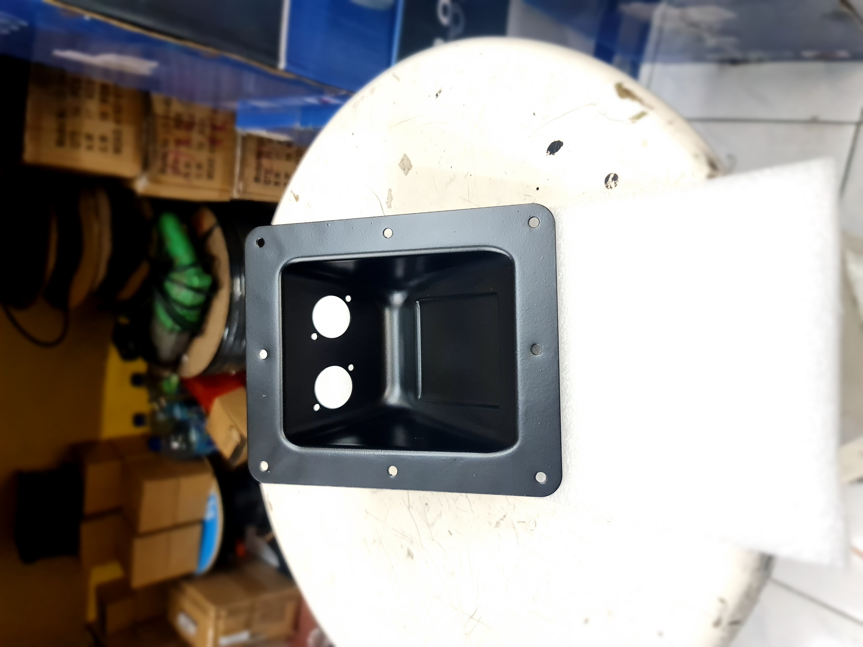 Panel Speakon KEONG - Panel Terminal Speaker Besi - Panel Speakon - Terminal Kotak untuk Box - Colokan Belakang Box Speaker - Panel Belakang Speaker - Terminal Box Speaker - Terminal Box Speaker Line 