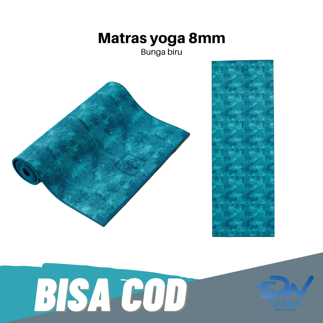 Matras yoga / yoga mat / matras olahraga tebal 8mm