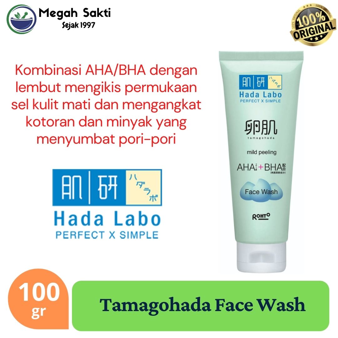 HL Tamagohada Facewash 100gr - Hadalabo Hada Labo Tamagohada Face Wash