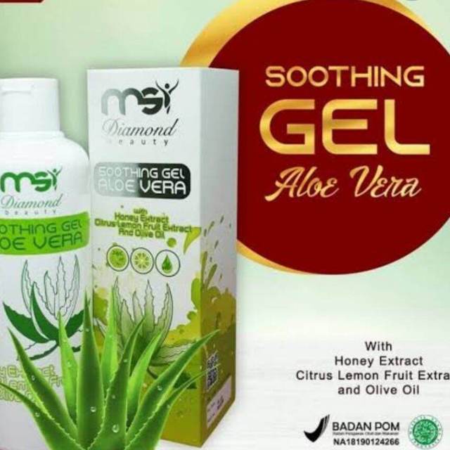 MSI DIAMOND ALOEVERA GEL/msi aloevera