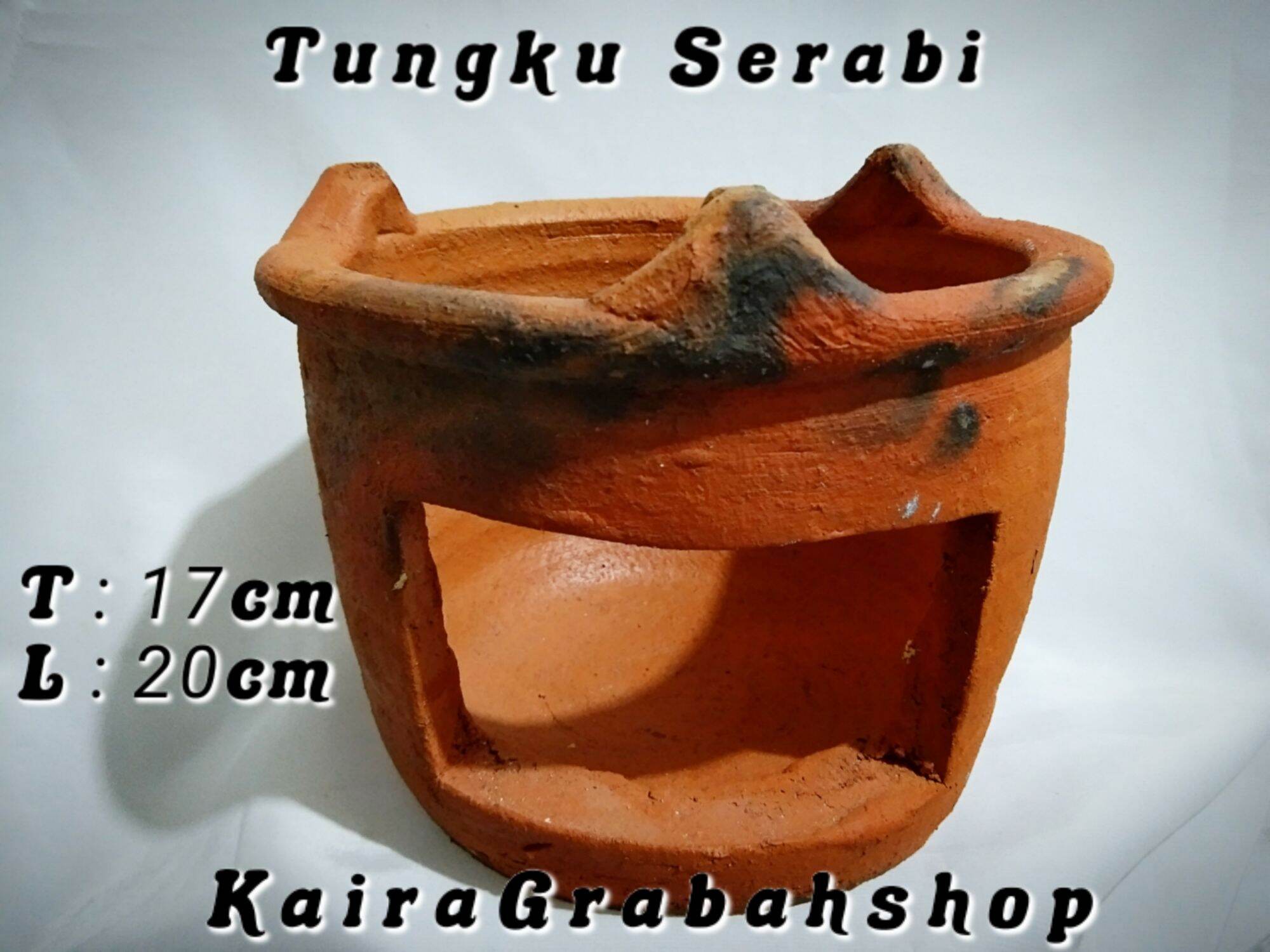 Tungku Serabi // Surabii // Tanah liat aslii // Gerabah //Grabah