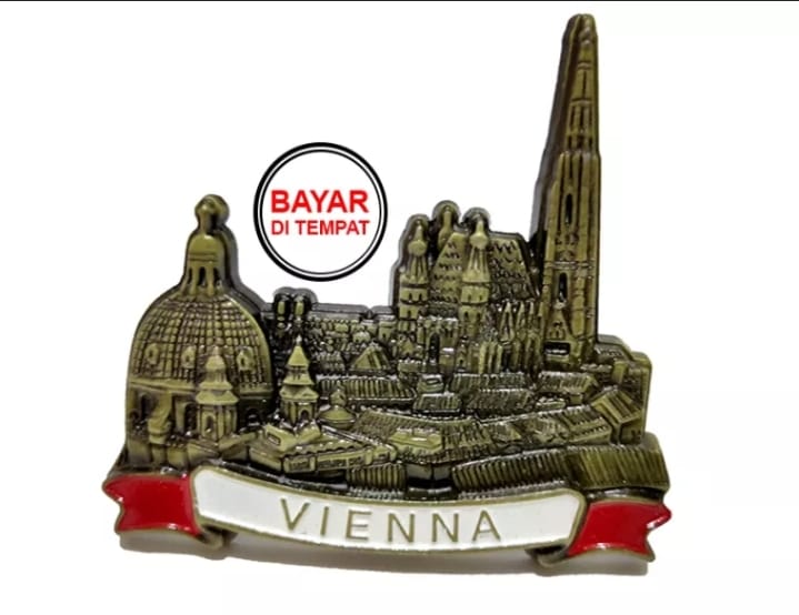 Tempelan Kulkas / Tempelan Kulkas Magnet / Tempelan Kulkas Miniature Vienna