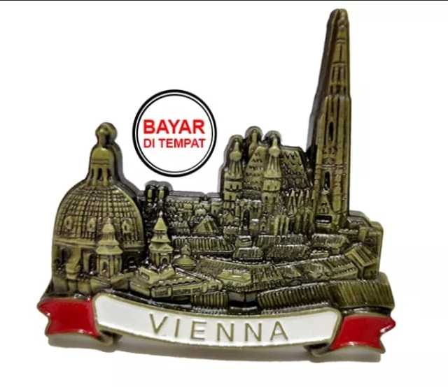 Tempelan Kulkas / Tempelan Kulkas Magnet / Tempelan Kulkas Miniature Vienna
