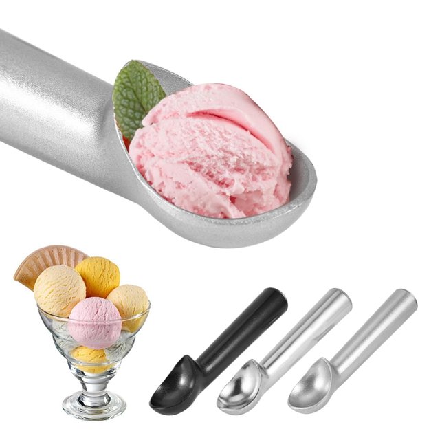 Sendok Scoop Es krim Sendok Takar Es Krim Gula Kopi Anti Freeze Ice Cream Scoop Spoon - O337