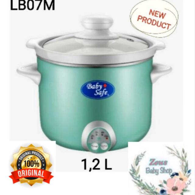 Baby Safe LB07M Digital Slow Cooker 1.2 L