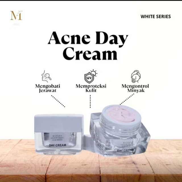 READY STOCK DAY CREAM GOLD MAYLES GLOW SKIN