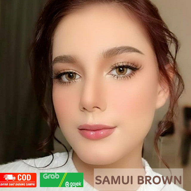 SOFTLENS SAMUI BROWN/GREY DREAMCOLOR (NORMAL/MINUS) ORIGINAL KOREA