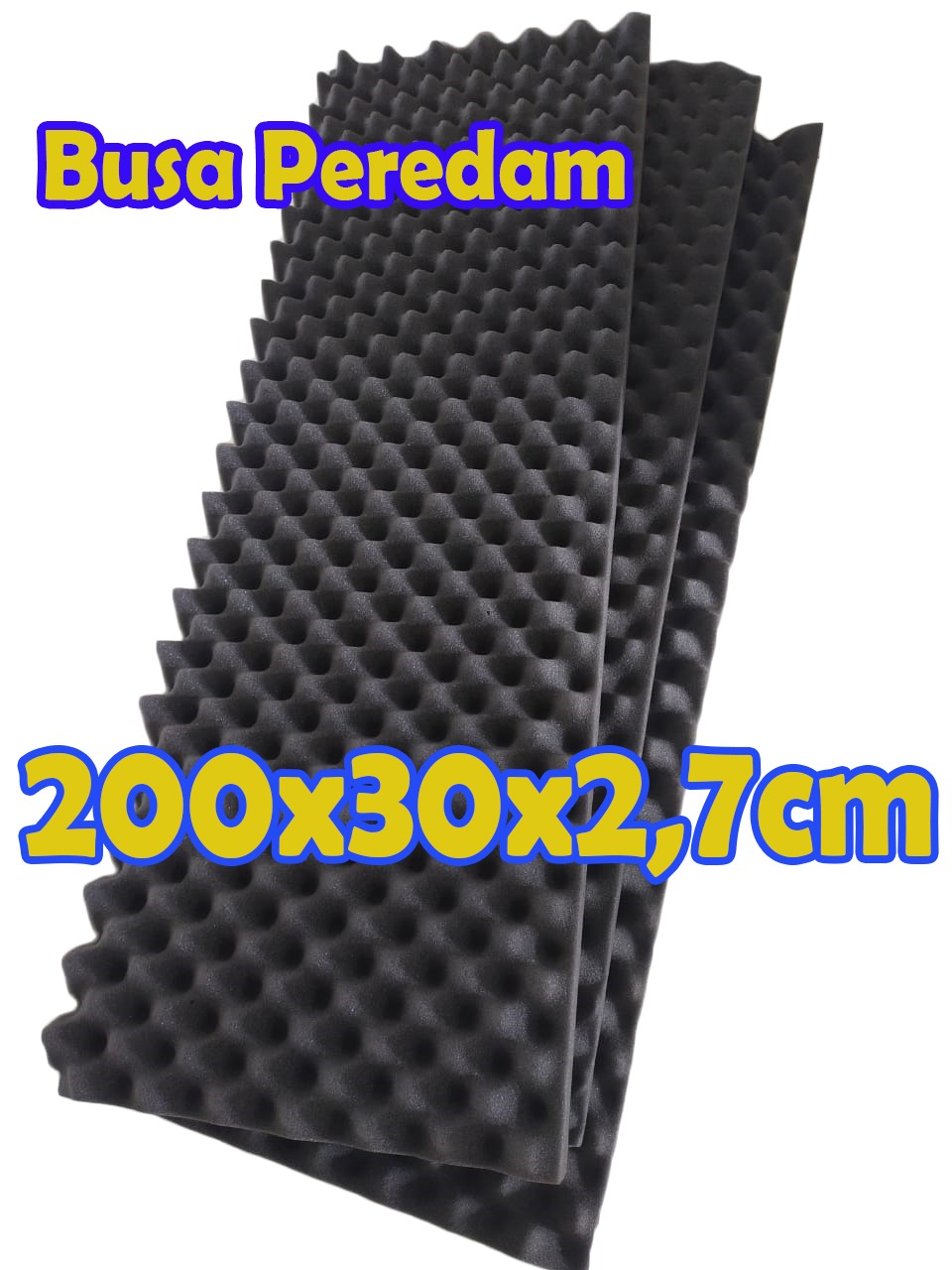 Busa Telur Peredam Suara - Peredam Suara Ruangan Studio Musik   200 x 30 x 27 cm